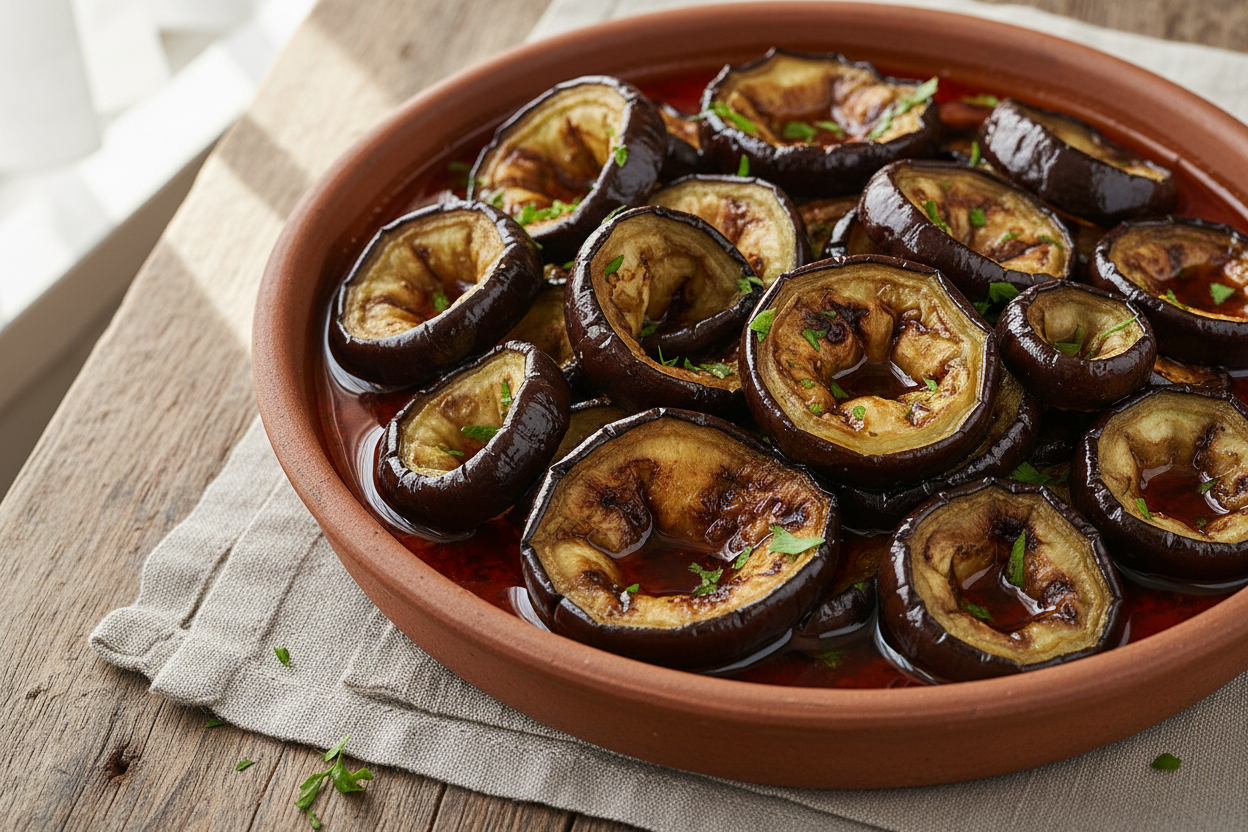 duzo tej oliwy, ma go zakrywaći wiecej czarnej skórki widocznej, mają być poskręcane, mogą trochę przypominać śledzie