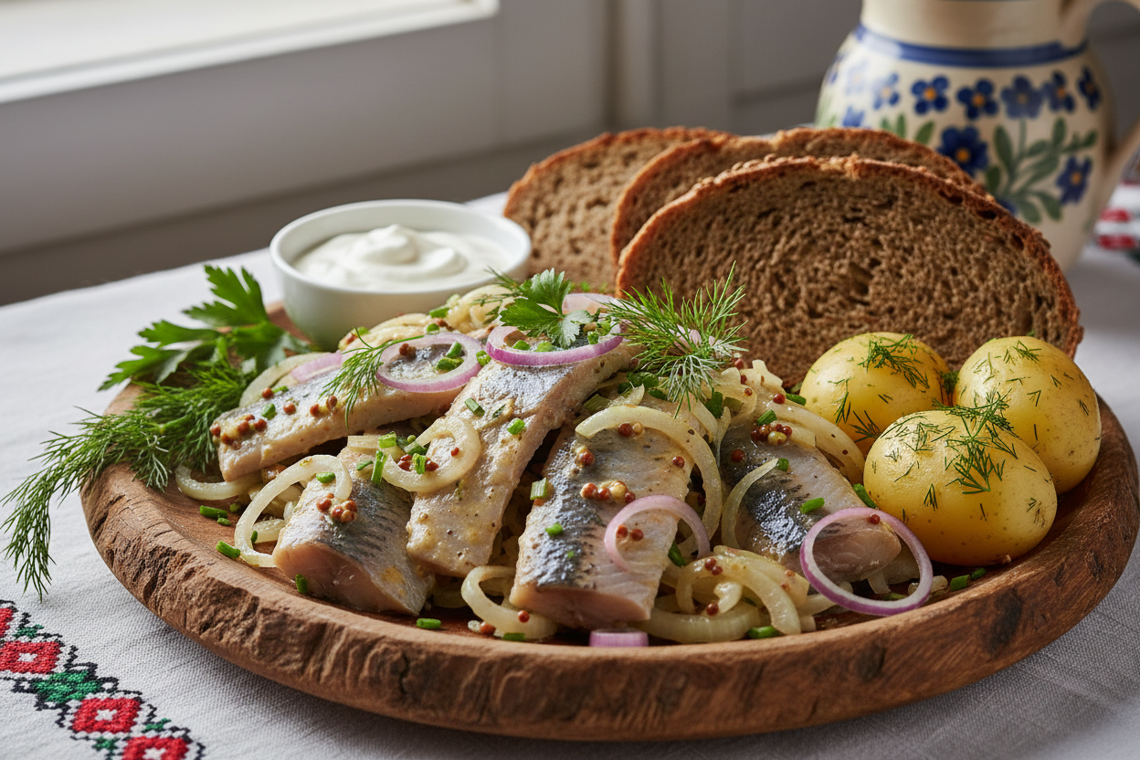 śledź po kaszubsku